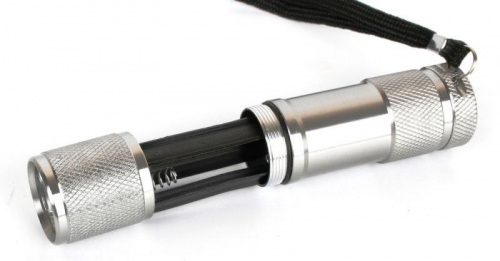 Фонарь UF9LED 3хR03 9LED алюм. металлик (короб) Ultraflash 7903 фото 3