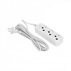 Удлинитель 3х5м без заземл. 2х0.75 бел. PROCONNECT 13-4207