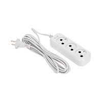 Удлинитель 3х5м без заземл. 2х0.75 бел. PROCONNECT 13-4207