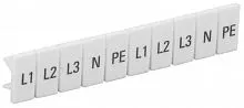 Маркеры для КПИ-2.5кв.мм с символами "L1; L2; L3; N; PE" IEK YZN11M-002-K00-A
