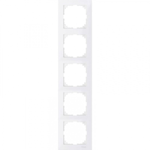 Рамка 5-м M-Pure полярно-бел. SchE MTN4050-3619
