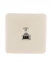 Розетка телефонная Viola RJ11 евро стандарт крем. LEZARD 751-0300-137
