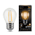 Лампа светодиодная филаментная Black Filament 7Вт P45 шар 2700К тепл. бел. E27 550лм GAUSS 105802107