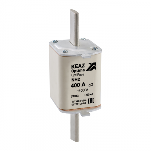 Вставка плавкая OptiFuse NH2 355 400AC 0 gG УХЛ3 КЭАЗ 251319