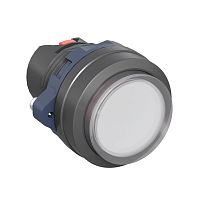 Головка кнопки выпуклая прозрачная с фиксацией бел. DKC M22P-CLLWP