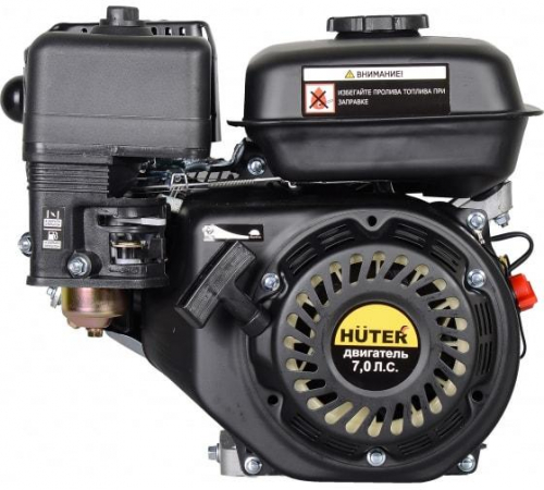 Двигатель бензиновый GE-170F-20 HUTER 70/15/2 фото 4