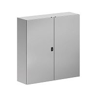 Корпус навесной STH с М/П двухдверный из нержавеющей стали AISI304 1000х1000х300мм без фланца DKC R5STH1013-304