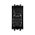 Розетка USB 2.0 модульная 1мод. тип А-А Avanti &quot;Черный матовый&quot; DKC 4412401