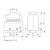 Розетка 6 полюсов 35А EMAS EBM606PU30