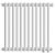Радиатор дизайн Shift R22 VC2050 12 секц. RAL9016 Royal Thermo НС-1631334