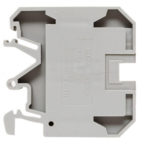 Колодка клеммная JXB-16/35 (90а) сер. EKF plc-jxb-16/35gy фото 6