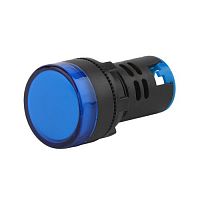 Лампа AD22DS(LED) матрица 22мм син. 24В AC/DC BLS10-ADDS-024-K07E ЭРА Б0045613