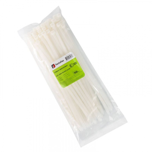 Хомут нейлоновый КСС MULTILOCK 8х300 бел. (уп.100шт) Fortisflex 102312