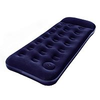 Матрас надувной 185х76х28см + встроен. ножной насос (67223) Bestway 6941607348864
