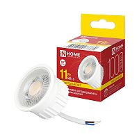Модуль светодиодный с линзой LED-MD MR16L 11Вт 3000К 1000лм 230В линза 38град. IN HOME 4690612067780