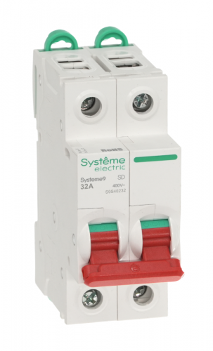 Выключатель нагрузки 2п 32А Systeme9 400В SE S9S40232 фото 5