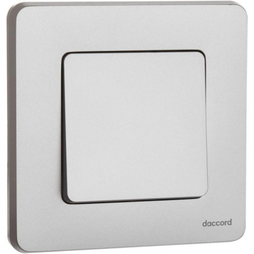 Переключатель 1-кл. Inspiria 10А IP20 250В 10AX механизм алюм. IEK 673652 фото 3