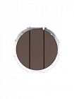Выключатель 3-кл. СП OSEN механизм шоколад LEZARD 743-7388-109