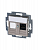 Розетка компьютерная Levit RJ45 кат.5E с заглушкой кофе макиато ABB 2CHH295117A6018