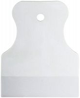 Шпатель резиновый 80мм бел. FIT 06863