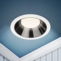 Светильник светодиодный LED 21-24-3K 24Вт 3000К встраив. круглый ЭРА Б0062147