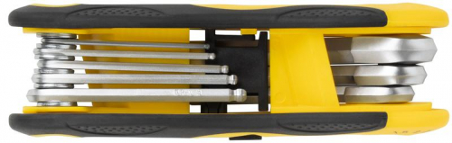 Ключ шестигранный с шаром 1.5-8мм складной CrV (уп.8шт) FIT 64183 фото 7