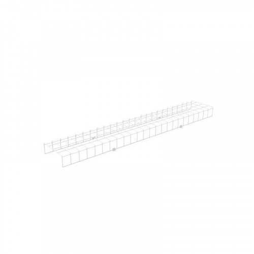 Решетка 1320х230х96мм защитная для светильника ЛПО/ДПО GAUSS 903265601