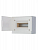 Бокс настенный Basic E 8М бел. непрозр. дверь (с клемм) ABB 1SZR004002A2103