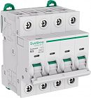Выключатель автоматический 4п B 25А 6кА Systeme9 400В SE S9F21425