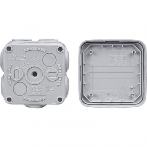 Коробка распределительная 65х65х40мм Plexo Leg 092005 фото 2