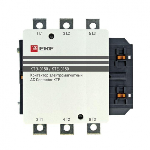 Контактор КТЭ 150А кат. 380В AC 1НО EKF ctr-b-150-380 фото 2
