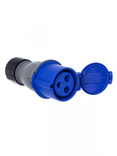 Розетка кабельная 232EC6 Easy&Safe 232EC6 32А 2P+E IP44 6ч ABB 2CMA102031R1000 фото 5