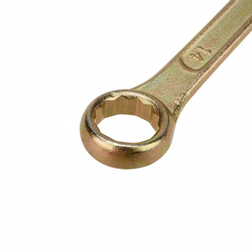 Ключ комбинированный 14мм желт. цинк Rexant 12-5809-2 фото 4