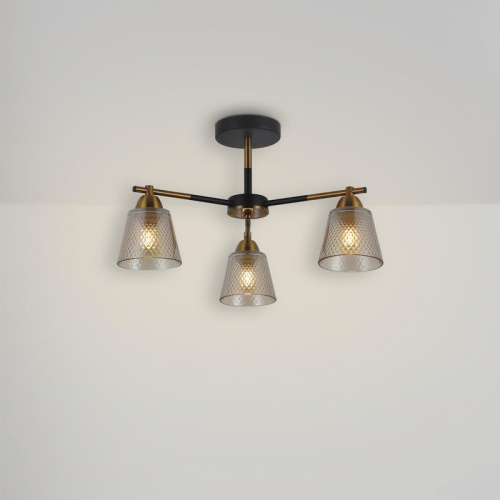 Люстра Kello 60Вт E27х3 IP20 Freya FR4015PL-03BBZ фото 6