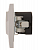 Розетка 1-м СП Рейн 16А с з/к + USB разъем бел. LEZARD 703-0202-181