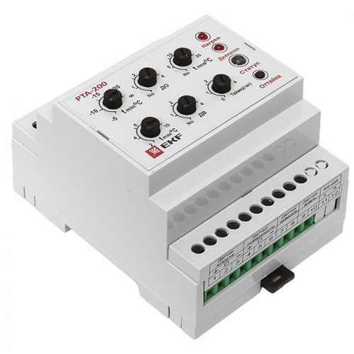 Терморегулятор РТА-200 EKF rta-200 фото 12