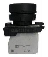 Выключатель кнопочный КМЕ 4211м УХЛ2 1но+1нз цилиндр IP65 черн. ЭлектротехникET011129