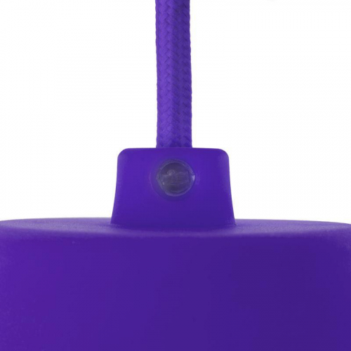 Патрон E27 силиконовый со шнуром 1м фиолет. Rexant 11-8887 фото 7