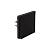 Выключатель 1-кл. СП STRONG MIELE 10А антрацит Kranz KR-78-0705-5