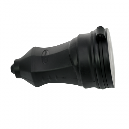 Розетка 1-м MultiSet 16А 250В IP44 с заземл. каучук черн. SE MST4002BK фото 3
