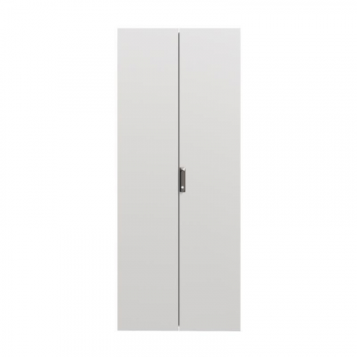 Дверь двойная сплошная IT-CQE 2000х600 RAL7035 DKC RGITCPED2060
