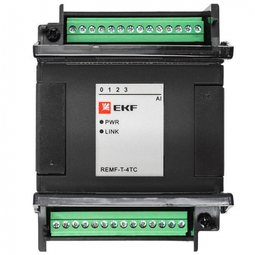 Модуль ввода термопар REMF 4 PRO-Logic EKF REMF-T-4TC фото 4