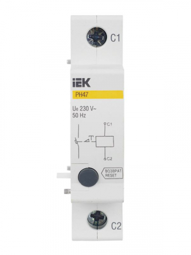 Расцепитель независимый РН47 на DIN-рейку KARAT IEK MVA01D-RN фото 2
