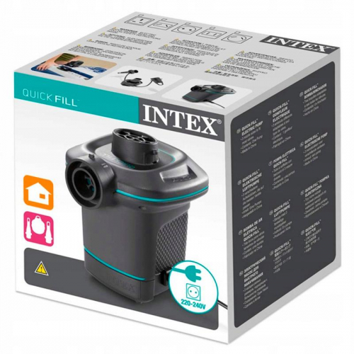 Насос электрический 220В три насадки (66640) INTEX 6941057413693 фото 2