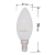 Лампа филаментная Свеча CN35 9.5Вт 915лм 2700К E14 матов. колба Rexant 604-095