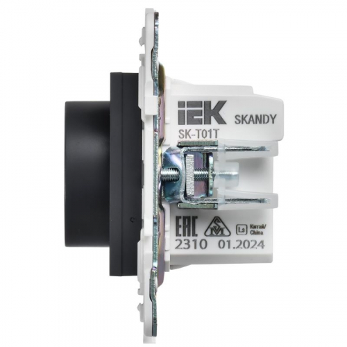 Термостат электронный SKANDY SK-T01T с индикацией титан IEK SK-RT11-K48 фото 5