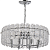 Люстра Whitney 1050-308 8хЕ14 40Вт хрусталь Rivoli Б0061222