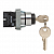 Переключатель BG21 2P с замком (не возврат.) NO EKF xb2-bg21