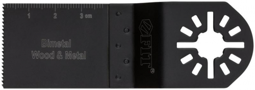 Полотно пильное фрезерованное ступенчатое Bi-metall Co 8% 32.5х0.8мм FIT 37924