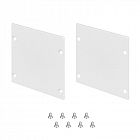 Заглушка LINE-S-5050 WHITE глухая металл (комплект) Arlight 041869